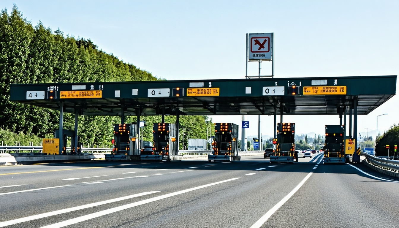 User-friendly toll management app interface